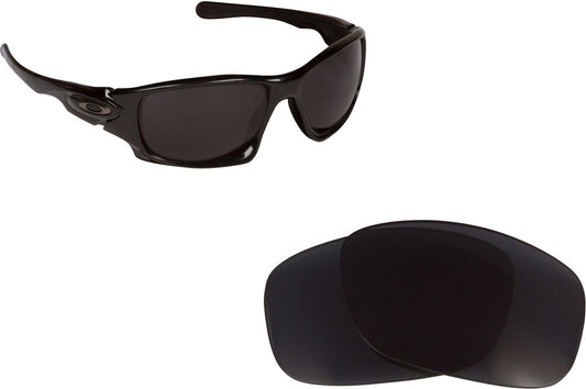 LenSwitch Non-Polarized Replacement Lenses for Oakley Ten X Sunglasses Gray