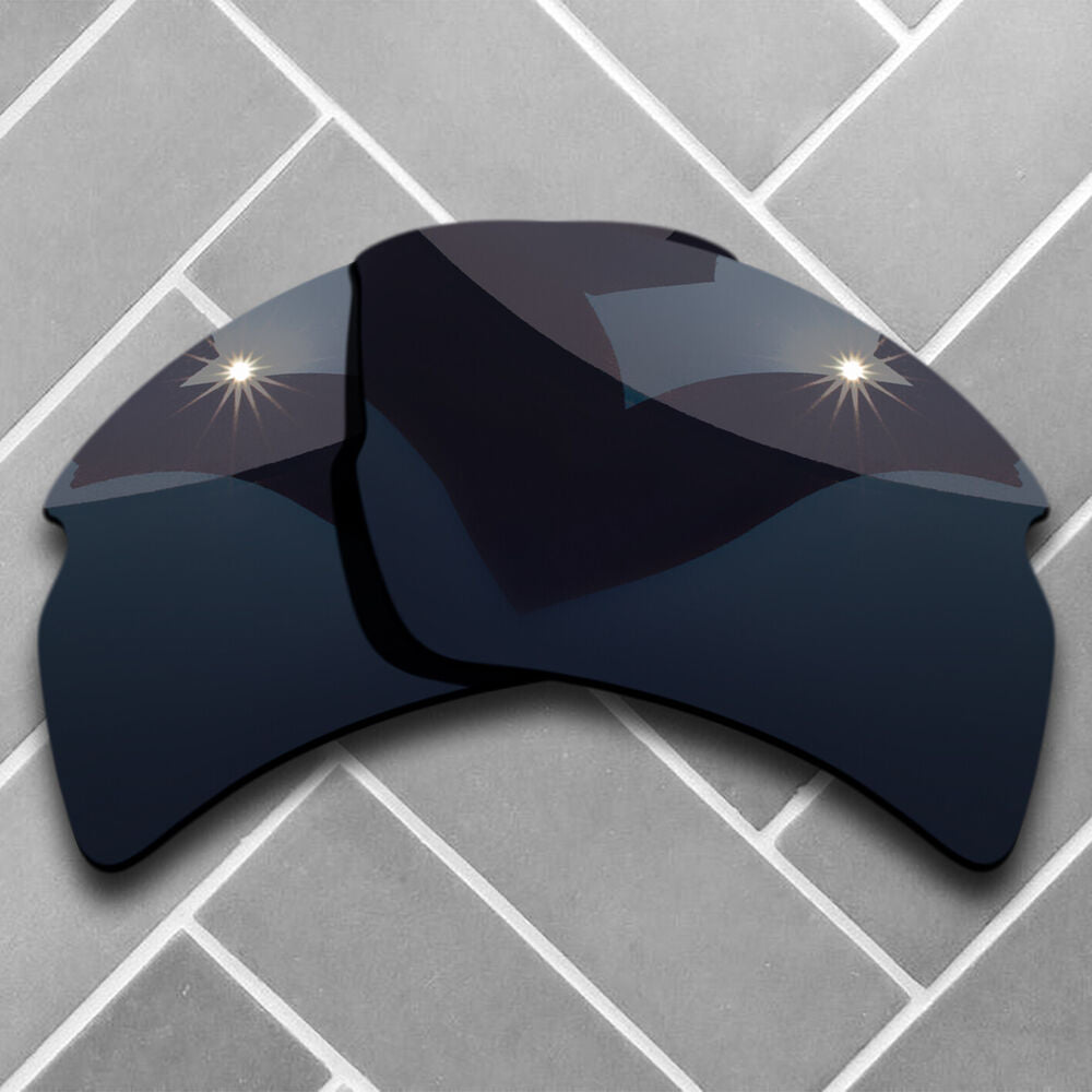 Polarized Carbon Black Replacement Lenses for-Oakley Flak 2.0 XL Sunglasses