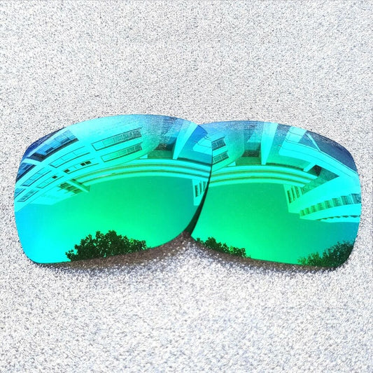 Green Polarized Replacement Lenses For-Oakley Deviation Sunglass OO4061
