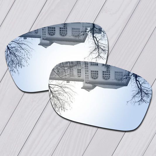 POLARIZED Replacement Lenses For-Oakley Holbrook OO9102 Sunglass - Silver Chrome