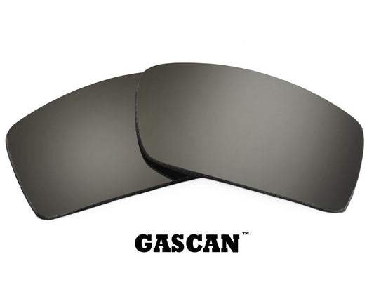 LenSwitch Replacement Lenses for Oakley Gascan Sunglasses Silver Mirror