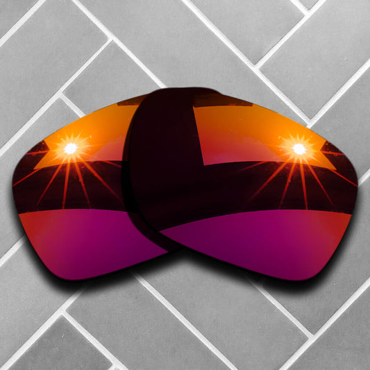 Polarized Magenta Red Replacement Lenses for-Oakley Holbrook OO9102 Sunglasses