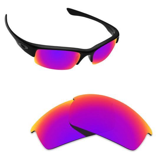 Hawkry Polarized Replacement Lens for-Oakley Bottlecap Sunglass Midnight Sun
