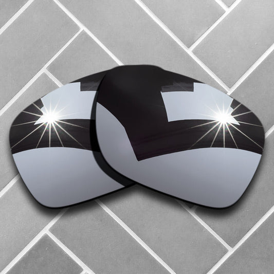Polarized Silver Chrome Mirror Replacement Lenses for-Oakley Holbrook