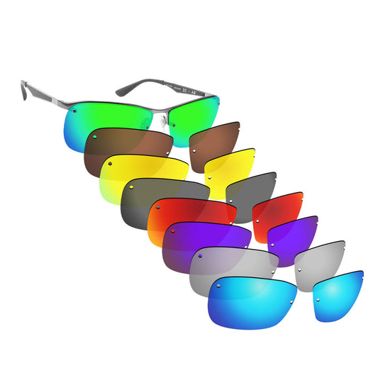 Hawkry Polarized Replacement Lenses for - RayBan-RB3550-64 Sunglass - Multiple