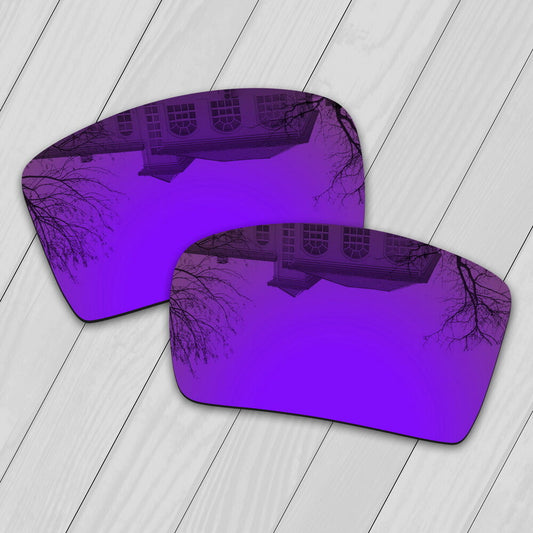 POLARIZED Replacement Lenses For-Oakley Gascan Sunglasses - Violet Purple