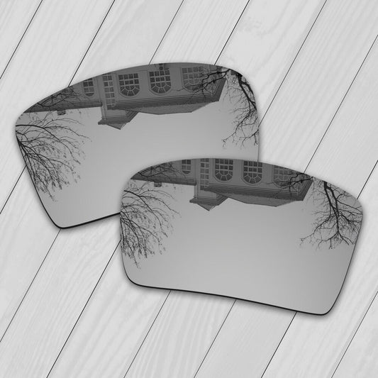 POLARIZED Replacement Lenses For-Oakley Fuel Cell OO9096 Sunglass-Silver Chrome