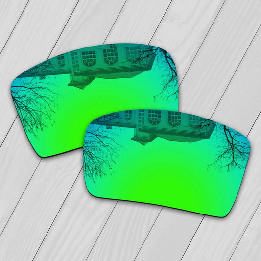 POLARIZED Replacement Lenses For-Oakley Gascan Sunglasses - Emerald Green