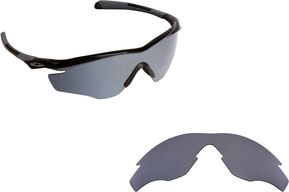 LenSwitch Replacement Lenses for Oakley M2 Frame Sunglasses Silver Mirror