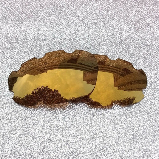 Bronze Gold Polarized Replacement Lenses For-Oakley Split Jacket Vented Sunglass