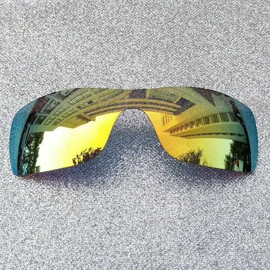 24K Gold Polarized Replacement Lenses For-Oakley Batwolf Frame OO9101