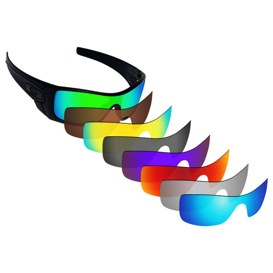 Hawkry Polarized Replacement Lenses for-Oakley Batwolf OO9101 Sunglass - Options