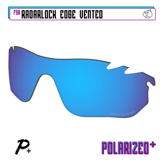 POLARIZED+ Replacement Lens For-Oakley RadarLock Edge Vented Sunglass
