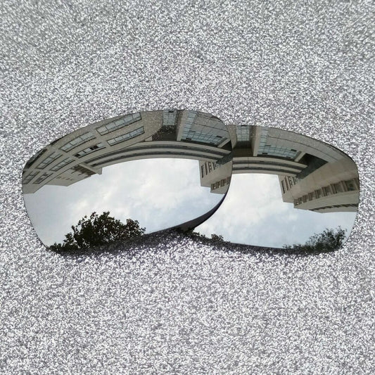 Polarized Replacement Lenses For-Oakley Fives Squared Frame Silver