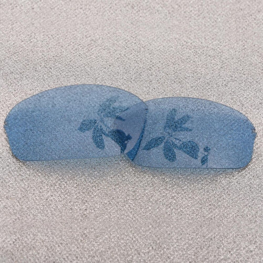 Polarized Replacement Lenses For-Oakley Half Wire 2.0 Frame Transparent Blue