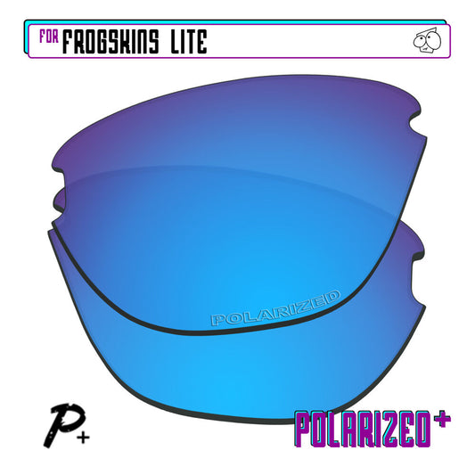 POLARIZED+ Replacement Lens For-Oakley Frogskins Lite Sunglass Anti-Scratch
