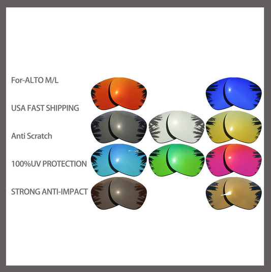 Replacement Polarized Lenses for-ALTO M/L Anti Scratch