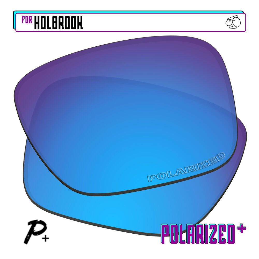 POLARIZED+ Replacement Lens For-Oakley Holbrook Sunglass Anti-Scratch