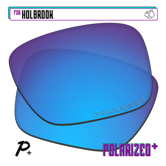 POLARIZED+ Replacement Lens For-Oakley Holbrook Sunglass Anti-Scratch