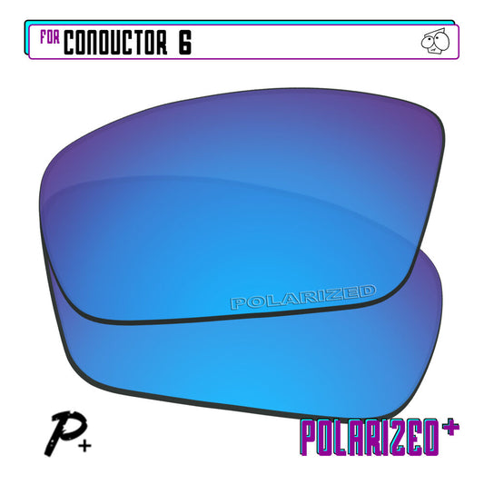 POLARIZED+ Replacement Lens For-Oakley Conductor 6 Sunglass Anti-Scratch