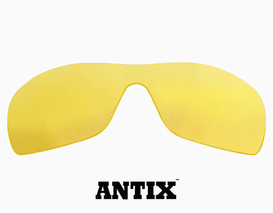 LenSwitch Non-Polarized Replacement Lenses for Oakley Antix Sunglasses Yellow