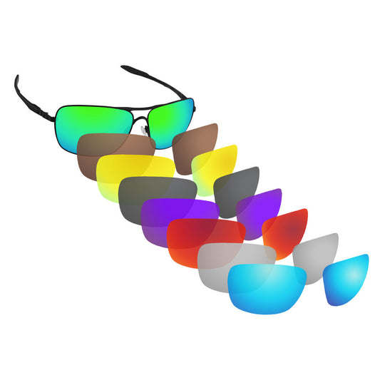 Hawkry Polarized Replacement Lens for-Oakley Plaintiff Squared OO4063 - Multiple
