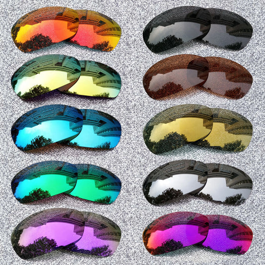 ExpressReplacement Polarized Lenses For-Oakley Straight Jacket 2007 Sunglasses