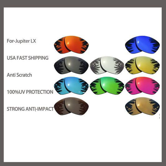 Replacement Polarized Lenses for-Oakley Jupiter LX Anti Scratch