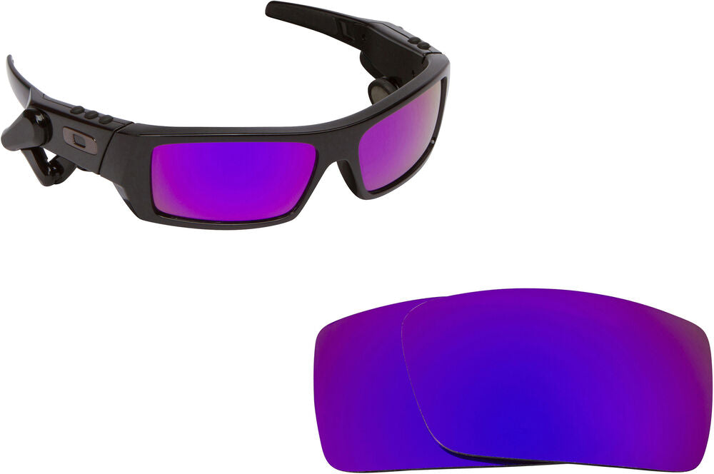 LenSwitch Polarized Replacement Lenses for Oakley Thump 2 Sunglasses Purple