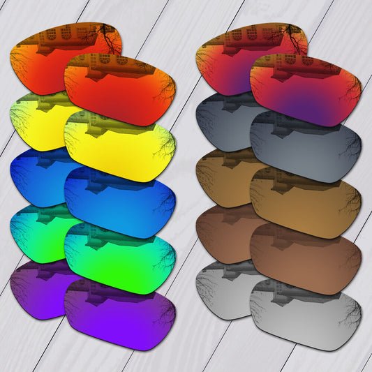 POLARIZED Replacement Lenses & Nose Pad For-Oakley Inmate Sunglass Anti-Scratch