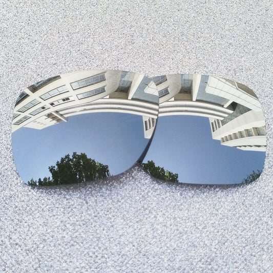 Silver Polarized Replacement Lenses For-Oakley Deviation Sunglass OO4061