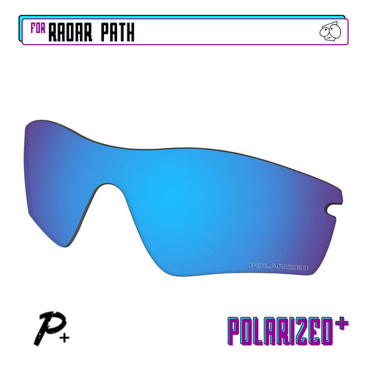 POLARIZED+ Replacement Lens For-Oakley Radar Path Sunglass Anti-Scratch