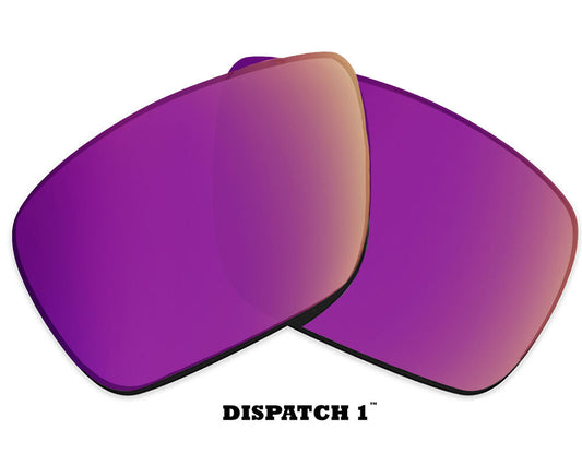 LenSwitch Polarized Replacement Lenses for Oakley Dispatch 1 Sunglasses Purple