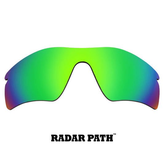 LenSwitch Replacement Lenses for Oakley Radar Path Sunglasses Green Mirror