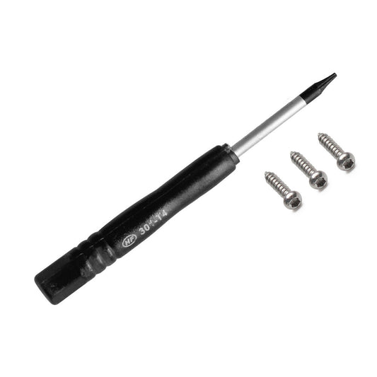 Hawkry Replacement T4 ScrewDriver & 3 Screws for-Oakley TwoFace - Opt