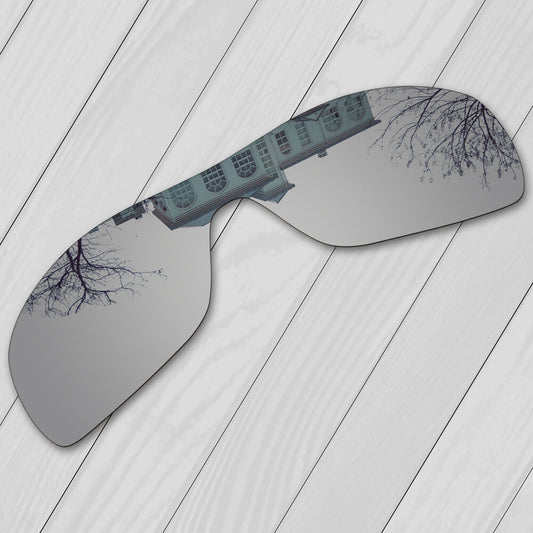 POLARIZED Replacement Lenses For-Oakley Batwolf OO9101 Sunglasses-Silver Chrome