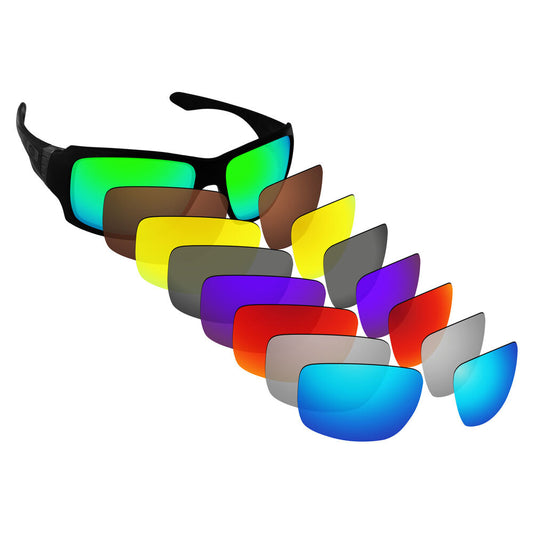 Hawkry Polarized Replacement Lenses for-Oakley Big Taco OO9173 Sunglass-Multiple