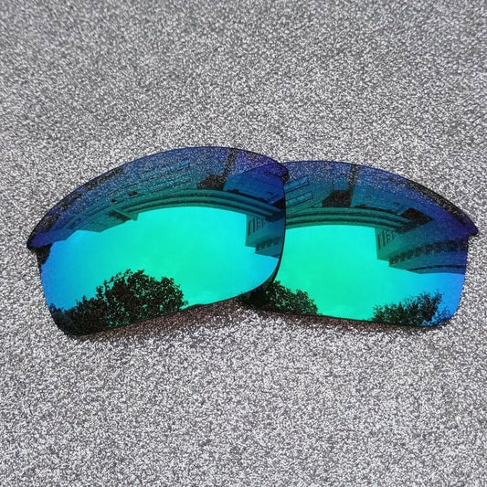 Green Polarized Replacement Lenses For-Oakley Half Jacket 2.0 XL Sunglass OO9154