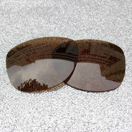 Brown Polarized Replacement Lenses For-Oakley Frogskins Frame OO9013