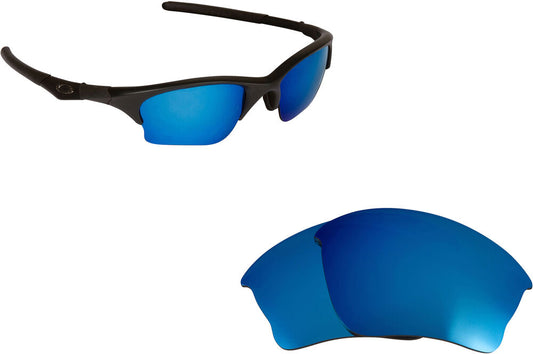 LenSwitch Polarized Replacement Lenses for Oakley Half Jacket XLJ Sunglass Blue