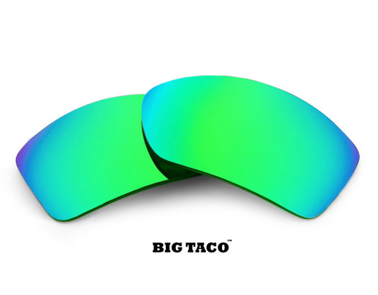 LenSwitch Polarized Replacement Lenses for Oakley Big Taco Sunglasses Green