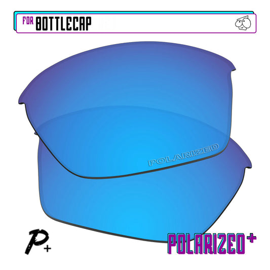 POLARIZED+ Replacement Lens For-Oakley Bottlecap Sunglass Anti-Scratch