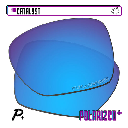 POLARIZED+ Replacement Lens For-Oakley Catalyst Sunglass Anti-Scratch
