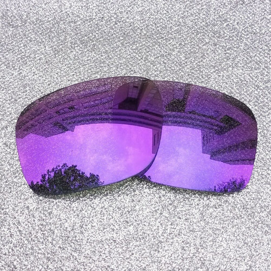 Purple Polarized Replacement Lenses For-Oakley Scalpel Sunglass OO9095
