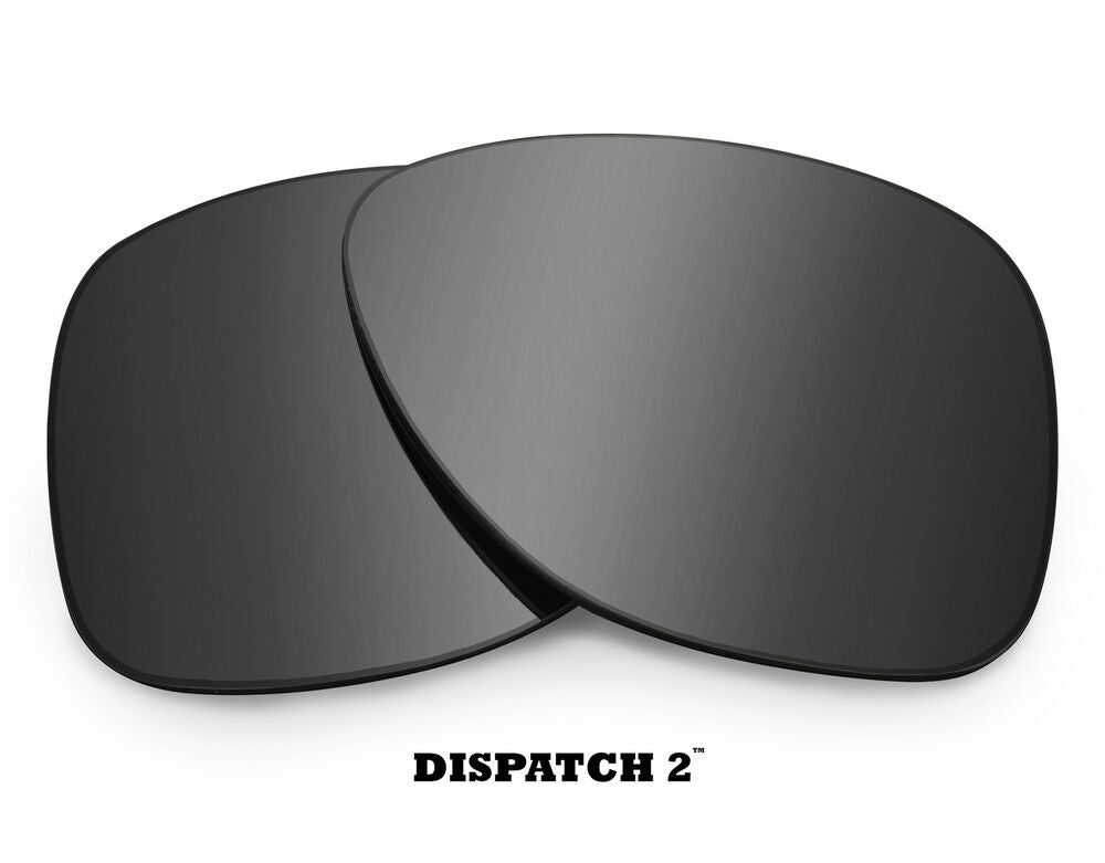 LenSwitch Polarized Replacement Lenses for Oakley Dispatch 2 Sunglasses Silver