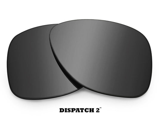 LenSwitch Polarized Replacement Lenses for Oakley Dispatch 2 Sunglasses Silver