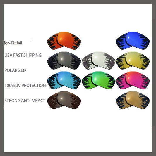 Replacement Polarized Lenses for-Oakley Tinfoil OO4083 Sunglasses Anti Scratch