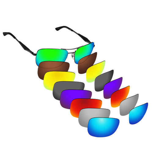 Hawkry Polarized Replacement Lenses for - RayBan-RB3515-61 Sunglass - Multiple