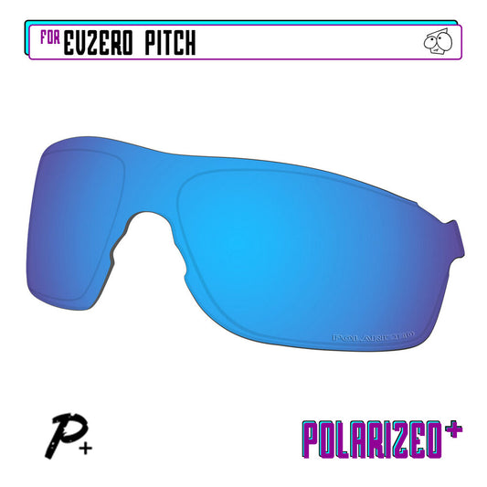 POLARIZED+ Replacement Lens For-Oakley EVZero Pitch Sunglass Anti-Scratch