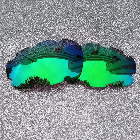 Green Polarized Replacement Lens For-Oakley Split Jacket Vented Sunglass OO9099